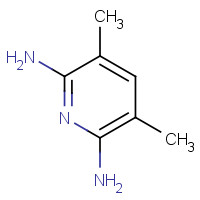 90008-32-5 3,5-dimethylpyridine-2,6-diamine chemical structure