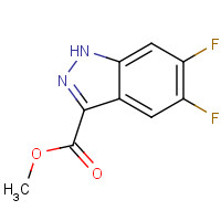 885279-01-6 methyl 5,6-difluoro-1H-indazole-3-carboxylate chemical structure