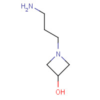 1219979-33-5 1-(3-aminopropyl)azetidin-3-ol chemical structure