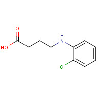 933738-29-5 4-(2-chloroanilino)butanoic acid chemical structure