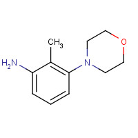 886494-84-4 2-methyl-3-morpholin-4-ylaniline chemical structure
