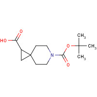 871727-05-8 6-[(2-methylpropan-2-yl)oxycarbonyl]-6-azaspiro[2.5]octane-2-carboxylic acid chemical structure