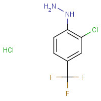 1029649-46-4 [2-chloro-4-(trifluoromethyl)phenyl]hydrazine;hydrochloride chemical structure