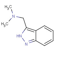 142910-86-9 1-(2H-indazol-3-yl)-N,N-dimethylmethanamine chemical structure