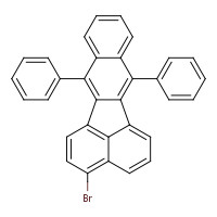 187086-32-4 3-bromo-7,12-diphenylbenzo[k]fluoranthene chemical structure