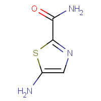 134983-33-8 5-amino-1,3-thiazole-2-carboxamide chemical structure