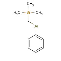 56253-60-2 trimethyl(phenylselanylmethyl)silane chemical structure