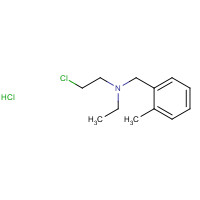 57913-68-5 2-chloro-N-ethyl-N-[(2-methylphenyl)methyl]ethanamine;hydrochloride chemical structure