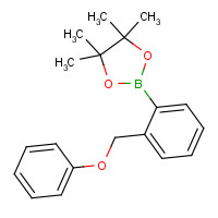 912569-55-2 4,4,5,5-tetramethyl-2-[2-(phenoxymethyl)phenyl]-1,3,2-dioxaborolane chemical structure