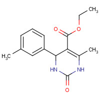 356773-71-2 ethyl 6-methyl-4-(3-methylphenyl)-2-oxo-3,4-dihydro-1H-pyrimidine-5-carboxylate chemical structure