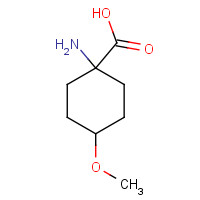 1192066-93-5 1-amino-4-methoxycyclohexane-1-carboxylic acid chemical structure