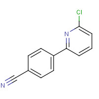 13382-57-5 4-(6-chloropyridin-2-yl)benzonitrile chemical structure