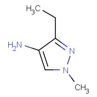 1007541-11-8 3-ethyl-1-methylpyrazol-4-amine chemical structure
