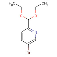 1044209-33-7 5-bromo-2-(diethoxymethyl)pyridine chemical structure