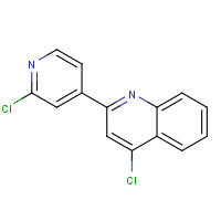861418-31-7 4-chloro-2-(2-chloropyridin-4-yl)quinoline chemical structure