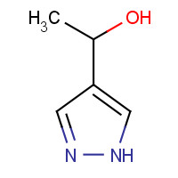 23585-55-9 1-(1H-pyrazol-4-yl)ethanol chemical structure
