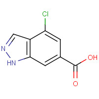 885523-25-1 4-chloro-1H-indazole-6-carboxylic acid chemical structure