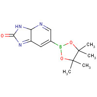 1209485-79-9 6-(4,4,5,5-tetramethyl-1,3,2-dioxaborolan-2-yl)-3,3a-dihydroimidazo[4,5-b]pyridin-2-one chemical structure