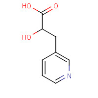 889957-22-6 2-hydroxy-3-pyridin-3-ylpropanoic acid chemical structure