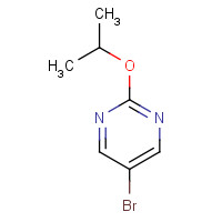 121487-12-5 5-bromo-2-propan-2-yloxypyrimidine chemical structure