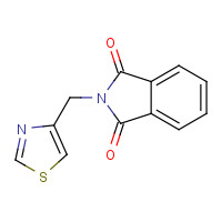 103859-71-8 2-(1,3-thiazol-4-ylmethyl)isoindole-1,3-dione chemical structure