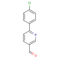 834884-63-8 6-(4-chlorophenyl)pyridine-3-carbaldehyde chemical structure