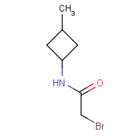 1284245-16-4 2-bromo-N-(3-methylcyclobutyl)acetamide chemical structure