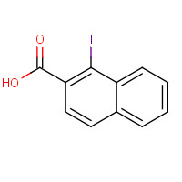 91059-43-7 1-iodonaphthalene-2-carboxylic acid chemical structure