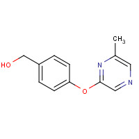 906353-02-4 [4-(6-methylpyrazin-2-yl)oxyphenyl]methanol chemical structure