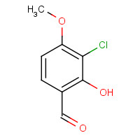 72482-15-6 3-chloro-2-hydroxy-4-methoxybenzaldehyde chemical structure