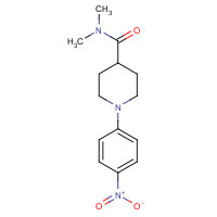 923149-77-3 N,N-dimethyl-1-(4-nitrophenyl)piperidine-4-carboxamide chemical structure