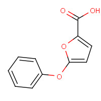 60698-32-0 5-phenoxyfuran-2-carboxylic acid chemical structure