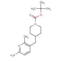 1231930-24-7 tert-butyl 4-[(6-amino-2-methylpyridin-3-yl)methyl]piperidine-1-carboxylate chemical structure