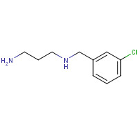 97145-99-8 N'-[(3-chlorophenyl)methyl]propane-1,3-diamine chemical structure