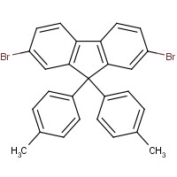 357645-37-5 2,7-dibromo-9,9-bis(4-methylphenyl)fluorene chemical structure