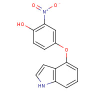 952490-70-9 4-(1H-indol-4-yloxy)-2-nitrophenol chemical structure