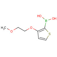 1000894-11-0 [3-(2-methoxyethoxy)thiophen-2-yl]boronic acid chemical structure