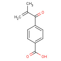 10324-17-1 4-(2-methylprop-2-enoyl)benzoic acid chemical structure