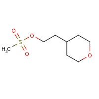 428871-01-6 2-(oxan-4-yl)ethyl methanesulfonate chemical structure