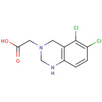 1092352-97-0 2-(5,6-dichloro-2,4-dihydro-1H-quinazolin-3-yl)acetic acid chemical structure