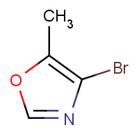 1240601-01-7 4-bromo-5-methyl-1,3-oxazole chemical structure