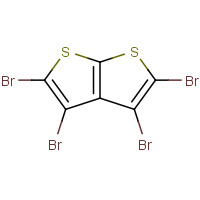 53255-86-0 2,3,4,5-tetrabromothieno[2,3-b]thiophene chemical structure
