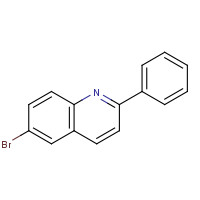 3894-25-5 6-bromo-2-phenylquinoline chemical structure
