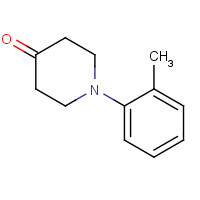 218610-72-1 1-(2-methylphenyl)piperidin-4-one chemical structure