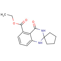 1272756-22-5 ethyl 4-oxospiro[1,3-dihydroquinazoline-2,1'-cyclopentane]-5-carboxylate chemical structure