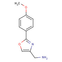 885272-87-7 [2-(4-methoxyphenyl)-1,3-oxazol-4-yl]methanamine chemical structure