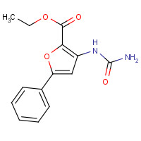 956388-09-3 ethyl 3-(carbamoylamino)-5-phenylfuran-2-carboxylate chemical structure