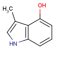 1125-31-1 3-methyl-1H-indol-4-ol chemical structure