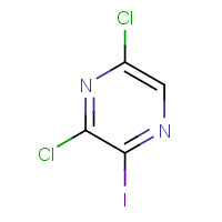 136866-30-3 3,5-dichloro-2-iodopyrazine chemical structure