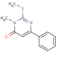 74303-68-7 3-methyl-2-methylsulfanyl-6-phenylpyrimidin-4-one chemical structure